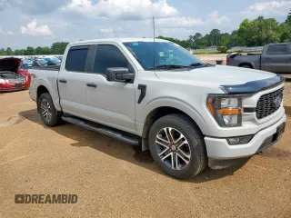 2023 Ford F-150 XL с VIN 1FTEW1EP3PFC20868, выставлен на аукционе Copart как лот 58828935 с пробегом 27 171 миль миль и Списание • Salvage title. История ставок и продаж доступна на DreamBid. Изображение 4.