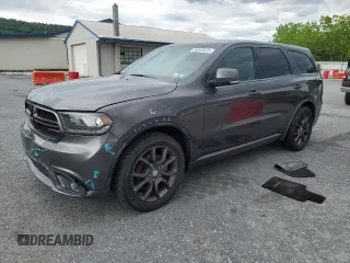 2017 Dodge Durango R/T with VIN 1C4SDJCT5HC898730, listed as a Copart auction lot 56344635 with 98,996 mi miles and Salvage title. Bid and sale history available at DreamBid. Image 1.