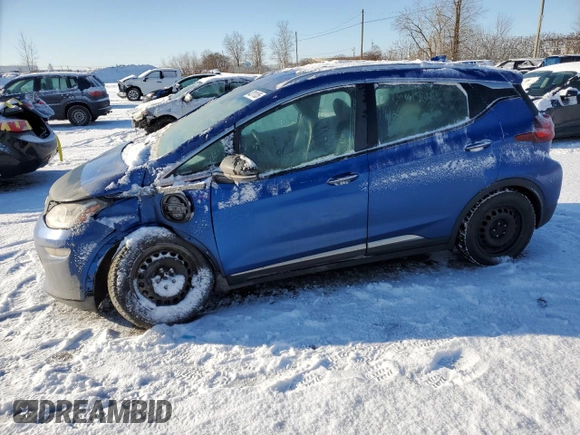 2018 Chevrolet Bolt EV Premier with VIN 1G1FX6S08J4110304, listed as a Copart auction lot 42211135 with 178,625 mi miles and Salvage Title. Bid and sale history available at carsss.com. Image 1.