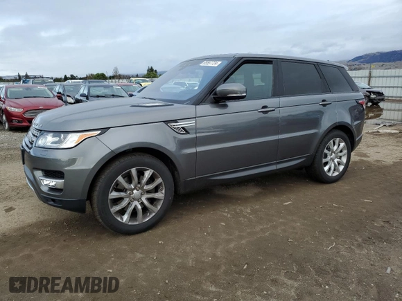 2017 Land Rover Range Rover Sport HSE with VIN SALWR2FK1HA150749, listed as a Copart auction lot 85597724 with 67,426 mi miles and Salvage Title. Bid and sale history available at carsss.com. Image 1.