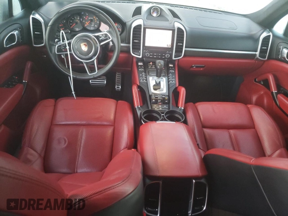 2017 Porsche Cayenne GTS with VIN WP1AD2A29HLA83277, listed as a Copart auction lot 76765974 with 47,838 mi miles and Salvage title. Bid and sale history available at DreamBid. Image 8.