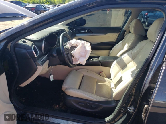 2017 Nissan Maxima SL with VIN 1N4AA6AP9HC434613, listed as a Copart auction lot 57560025 with 99,433 mi miles and Salvage title. Bid and sale history available at DreamBid. Image 7.