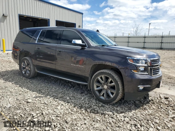 2016 Chevrolet Suburban LTZ with VIN 1GNSKJKC1GR406401, listed as a Copart auction lot 51137955 with 172,612 mi miles and Clean Title. Bid and sale history available at DreamBid. Image 4.