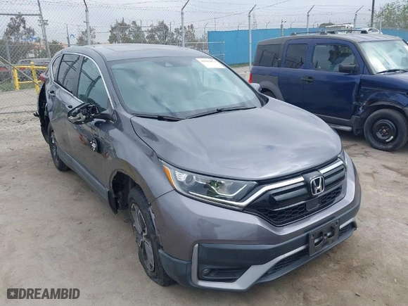 2022 Honda CR-V EX-L with VIN 2HKRW1H88NH400386, listed as a IAAI auction lot 41903074 with 28,080 mi miles. Bid and sale history available at carsss.com. Image 1.