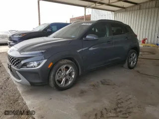 2023 Hyundai Kona SEL with VIN KM8K62AB6PU061841, listed as a Copart auction lot 48976295 with 12,522 mi miles and Clean Title. Bid and sale history available at carsss.com. Image 1.