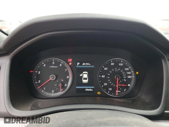 2018 Hyundai Sonata Sport Plus with VIN 5NPE34AF0JH726033, listed as a Copart auction lot 80530094 with 59,640 mi miles and Non Repairable. Bid and sale history available at DreamBid. Image 9.