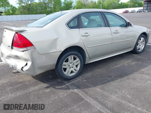 2012 Chevrolet Impala LT Retail with VIN 2G1WB5E3XC1120653, listed as a IAAI auction lot 42083097 with 220,392 mi miles and . Bid and sale history available at DreamBid. Image 4.