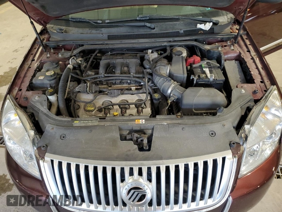 2009 Mercury Sable Premier with VIN 1MEHM42W69G626719, listed as a Copart auction lot 62270835 with 78,193 mi miles and Salvage title. Bid and sale history available at DreamBid. Image 11.
