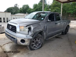 2007 Toyota Tundra SR5 with VIN 5TFRT54197X011532, listed as a Copart auction lot 57721435 with 244,839 mi miles and Salvage title. Bid and sale history available at DreamBid. Image 1.