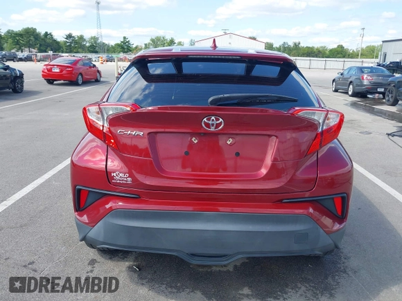 2018 Toyota C-HR XLE with VIN NMTKHMBX0JR030776, listed as a IAAI auction lot 39888594 with 73,011 mi miles and . Bid and sale history available at DreamBid. Image 17.