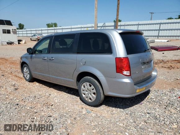 2018 Dodge Grand Caravan SE Plus with VIN 2C4RDGBG9JR176504, listed as a Copart auction lot 53488885 with 95,039 mi miles and Salvage Title. Bid and sale history available at DreamBid. Image 2.