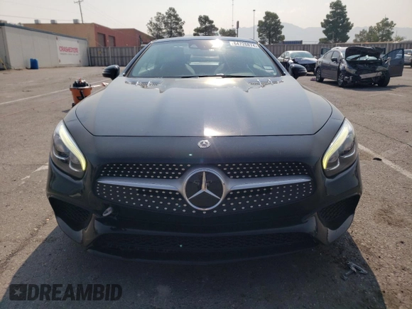 2018 Mercedes-Benz SL 550 with VIN WDDJK7DA9JF050023, listed as a Copart auction lot 64726874 with 48,126 mi miles and Salvage title. Bid and sale history available at DreamBid. Image 5.