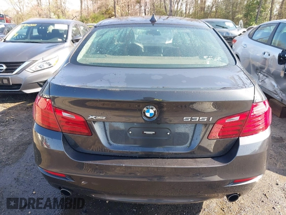 2015 BMW 5 Series 535i xDrive with VIN WBA5B3C55FD540905, listed as a IAAI auction lot 41892885 with 103,598 mi miles. Bid and sale history available at carsss.com. Image 16.