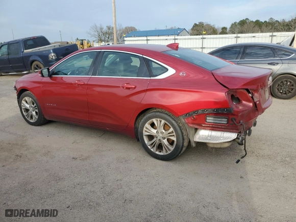 2015 Chevrolet Impala LT with VIN 2G1125S33F9101978, listed as a Copart auction lot 47850815 with 150,852 mi miles and Salvage Title. Bid and sale history available at carsss.com. Image 2.