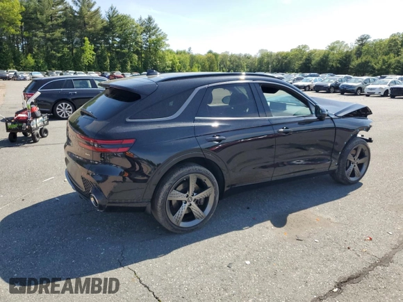 2023 Genesis GV70 2.5T with VIN KMUMADTB1PU097227, listed as a Copart auction lot 59223375 with Not provided miles and Salvage title. Bid and sale history available at DreamBid. Image 3.
