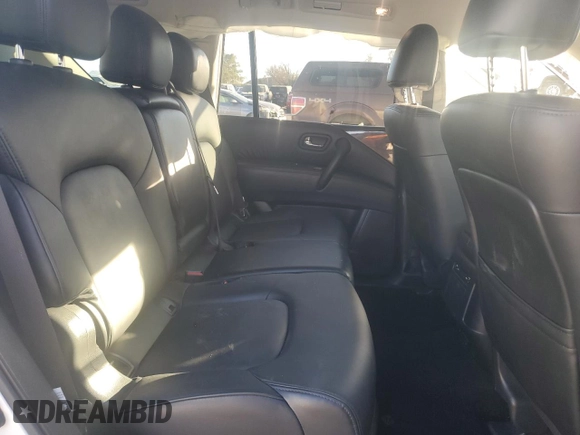 2023 Nissan Armada SV with VIN JN8AY2AC7P9182727, listed as a Copart auction lot 84974564 with 42,959 mi miles and Salvage Title. Bid and sale history available at carsss.com. Image 12.
