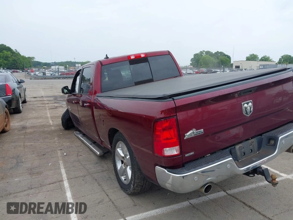 2017 Ram 1500 SLT z VIN 1C6RR6TT8HS551192, wystawiony jako IAAI lot #42267442 z przebiegiem 201 423 mil mil oraz . Historia ofert i sprzedaży dostępna na DreamBid. Obrazek 3.