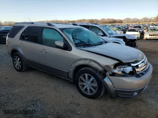 2008 Ford Taurus X SEL with VIN 1FMDK02W58GA03696, listed as a Copart auction lot 86325654 with 144,936 mi miles and Salvage Title. Bid and sale history available at carsss.com. Image 4.