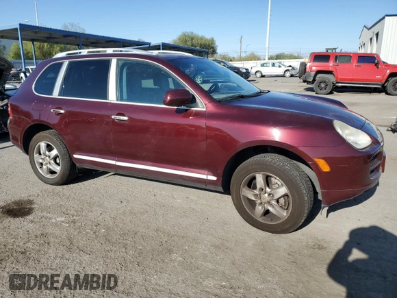 2006 Porsche Cayenne S with VIN WP1AB29P26LA61110, listed as a Copart auction lot 69098814 with 130,102 mi miles and Salvage Title. Bid and sale history available at carsss.com. Image 4.