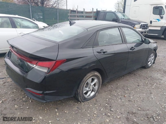 2021 Hyundai Elantra SE with VIN 5NPLL4AG7MH050944, listed as a IAAI auction lot 42019172 with 78,363 mi miles. Bid and sale history available at carsss.com. Image 4.