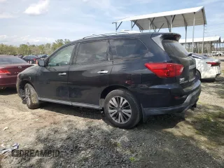 2018 Nissan Pathfinder S with VIN 5N1DR2MNXJC678274, listed as a Copart auction lot 48245445 with 147,788 mi miles and Clean Title. Bid and sale history available at carsss.com. Image 2.