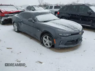 2017 Chevrolet Camaro 1LT with VIN 1G1FB1RX3H0108658, listed as a IAAI auction lot 41277637 with 84,452 mi miles. Bid and sale history available at carsss.com. Image 1.