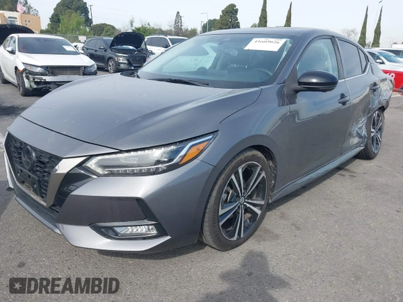 2021 Nissan Sentra SR with VIN 3N1AB8DV7MY289475, listed as a IAAI auction lot 41605026 with 53,954 mi miles and . Bid and sale history available at DreamBid. Image 17.
