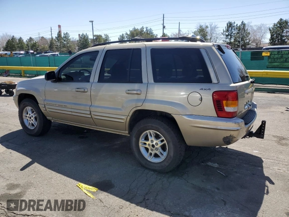 2001 Jeep Grand Cherokee Limited with VIN 1J4GW58NX1C676170, listed as a Copart auction lot 52363495 with 213,678 mi miles and Clean Title. Bid and sale history available at carsss.com. Image 2.