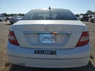 2008 Mercedes-Benz C 300 Sport with VIN WDDGF54X88F093057, listed as a Copart auction lot 57429065 with 111,148 mi miles and Salvage title. Bid and sale history available at DreamBid. Image 6.