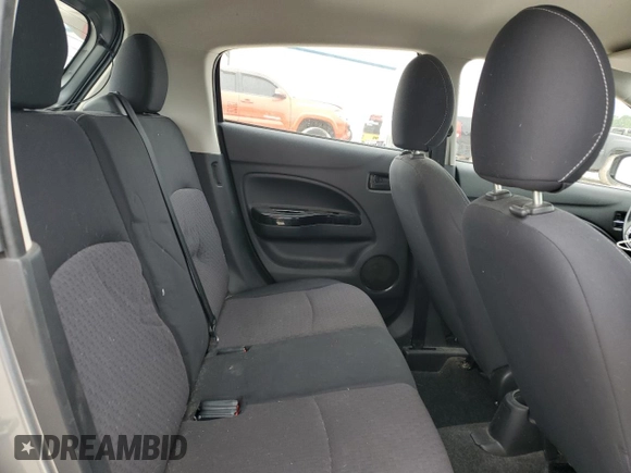 2017 Mitsubishi Mirage SE z VIN ML32A4HJ7HH006081, wystawiony jako Copart lot #53053845 z przebiegiem 40 711 mil mil oraz Szkoda całkowita • Salvage title. Historia ofert i sprzedaży dostępna na DreamBid. Obrazek 10.