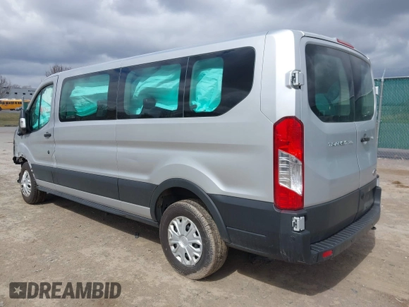 2023 Ford Transit Passenger XL with VIN 1FBAX2Y86PKB08759, listed as a IAAI auction lot 41879081 with 43,241 mi miles and . Bid and sale history available at DreamBid. Image 3.