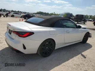 2023 BMW 4 Series 430i with VIN WBA23AT02PCL26020, listed as a Copart auction lot 73504904 with 12,049 mi miles and Salvage Title. Bid and sale history available at carsss.com. Image 3.