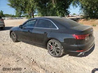 2018 Audi S4 Premium Plus with VIN WAUB4AF48JA026836, listed as a Copart auction lot 62691593 with 0 mi miles. Bid and sale history available at carsss.com. Image 2.