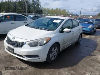 2015 Kia Forte LX with VIN KNAFX4A63F5258103, listed as a IAAI auction lot 41980166 with 144,350 mi miles. Bid and sale history available at carsss.com. Image 2.