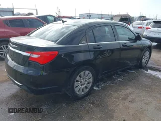 2012 Chrysler 200 LX with VIN 1C3CCBAB8CN176614, listed as a IAAI auction lot 41801151 with 145,819 mi miles and . Bid and sale history available at DreamBid. Image 4.