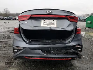 2021 Kia Forte GT-Line with VIN 3KPF34AD7ME270897, listed as a Copart auction lot 50296205 with 93,833 mi miles and Salvage Title. Bid and sale history available at carsss.com. Image 6.