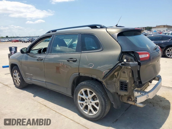 2015 Jeep Cherokee Sport with VIN 1C4PJLAB5FW684191, listed as a Copart auction lot 64256405 with 159,289 mi miles and Salvage title. Bid and sale history available at DreamBid. Image 2.