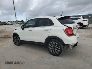 2017 FIAT 500X Lounge z VIN ZFBCFXDB6HP622947, wystawiony jako Copart lot #44979985 z przebiegiem 57 373 mil mil oraz Szkoda całkowita • Salvage title. Historia ofert i sprzedaży dostępna na DreamBid. Obrazek 2.
