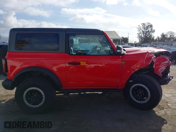 2024 Ford Bronco with VIN 1FMDE9AHXRLA24986, listed as a IAAI auction lot 41710504 with 3,538 mi miles and . Bid and sale history available at DreamBid. Image 13.