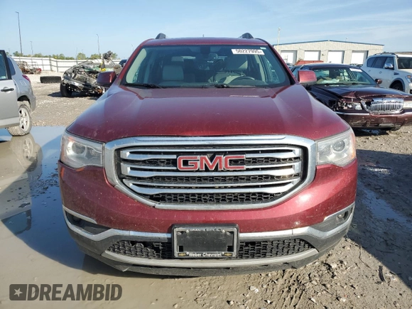 2017 GMC Acadia SLT with VIN 1GKKNMLS4HZ139963, listed as a Copart auction lot 50227995 with 96,975 mi miles and Salvage title. Bid and sale history available at DreamBid. Image 5.