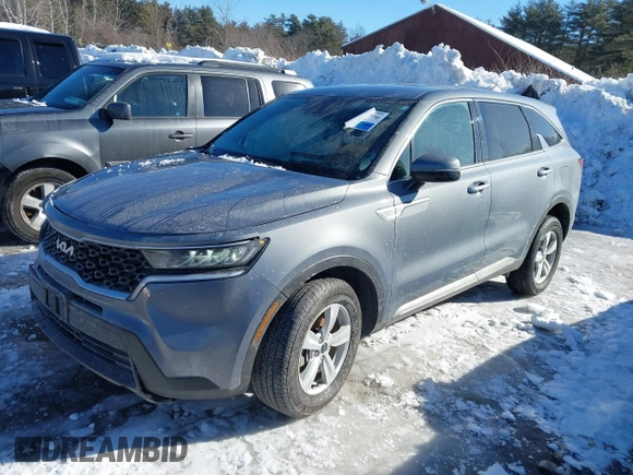2023 Kia Sorento LX with VIN 5XYRGDLC8PG211550, listed as a IAAI auction lot 41578770 with 53,422 mi miles. Bid and sale history available at carsss.com. Image 17.