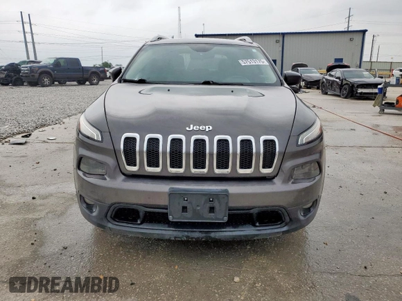 2018 Jeep Cherokee Latitude Plus with VIN 1C4PJLLB6JD518540, listed as a Copart auction lot 57513175 with 94,995 mi miles and Salvage title. Bid and sale history available at DreamBid. Image 5.