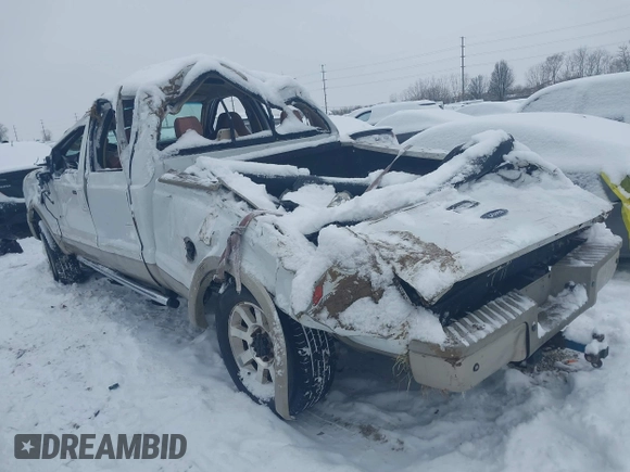 2008 Ford Super Duty F-250 SRW XL with VIN 1FTSW21R58EA26009, listed as a IAAI auction lot 41282806 with 217,231 mi miles. Bid and sale history available at carsss.com. Image 6.