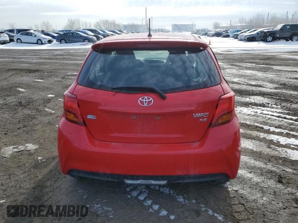2015 Toyota Yaris L with VIN VNKKTUD38FA025170, listed as a Copart auction lot 44737375 with 61,926 mi miles and Salvage Title. Bid and sale history available at DreamBid. Image 6.