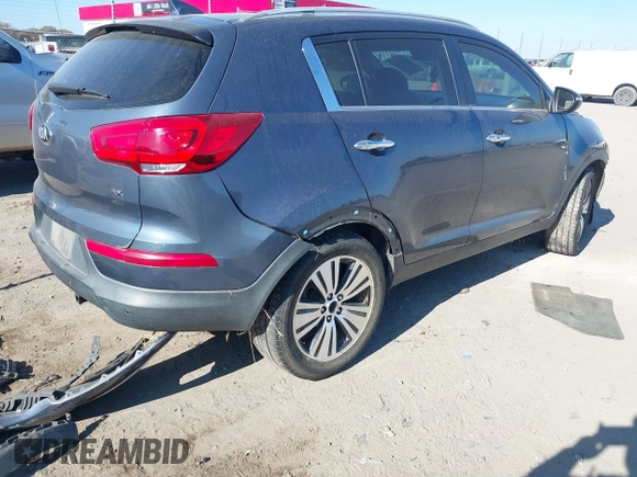 2015 Kia Sportage EX with VIN KNDPC3AC4F7709546, listed as a IAAI auction lot 40968676 with 129,743 mi miles and . Bid and sale history available at DreamBid. Image 4.