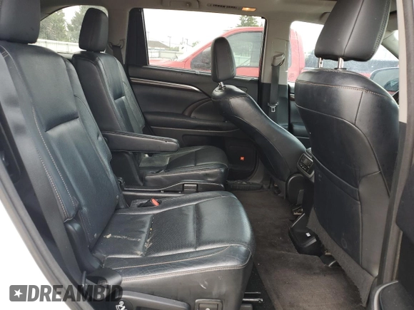 2014 Toyota Highlander Limited with VIN 5TDYKRFH9ES020475, listed as a Copart auction lot 58909925 with 216,857 mi miles and Salvage title. Bid and sale history available at DreamBid. Image 11.