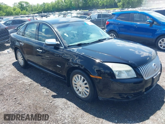 2008 Mercury Sable with VIN 1MEHM40W18G625706, listed as a IAAI auction lot 42115549 with 176,557 mi miles. Bid and sale history available at carsss.com. Image 1.