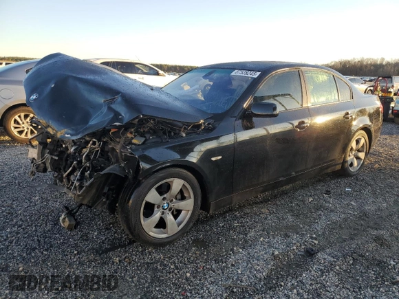 2005 BMW 5 Series 530i with VIN WBANA73535CR57700, listed as a Copart auction lot 87528245 with 255,305 mi miles and Salvage Title. Bid and sale history available at DreamBid. Image 1.