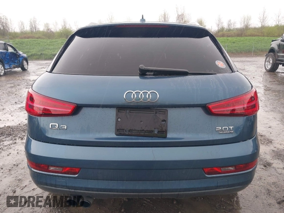2016 Audi Q3 Premium Plus with VIN WA1EFCFSXGR015667, listed as a IAAI auction lot 42201938 with 133,359 mi miles and . Bid and sale history available at DreamBid. Image 16.