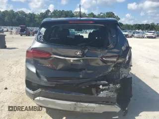 2019 Hyundai Santa Fe SE with VIN 5NMS23ADXKH122695, listed as a Copart auction lot 61941525 with 64,578 mi miles and Non repairable. Bid and sale history available at DreamBid. Image 6.